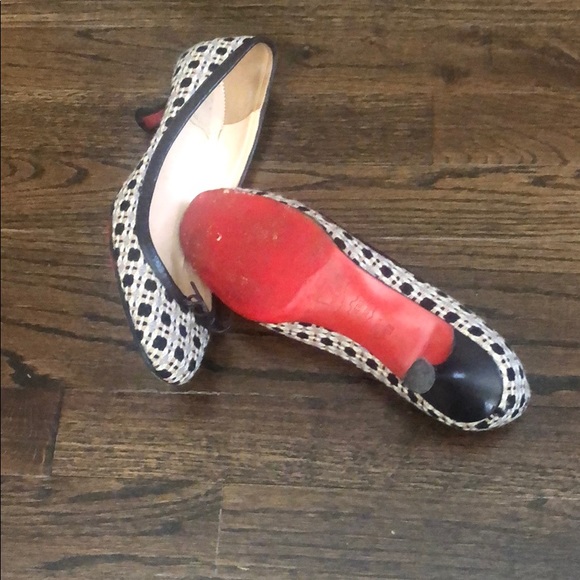Christian Louboutin Shoes - Vintage Louboutin Red Bottom Marcia Balla Kitten